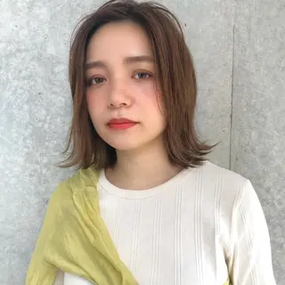 細めハイライト🩶 ボブ/レイヤーカットのヘアスタイル