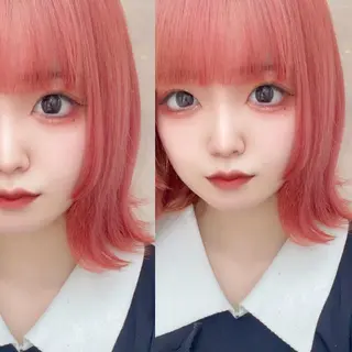 セミロング カラー メンズ キッズ SALOWIN 新宿三丁目East所属・縮毛矯正/艶カラー /美髪/ﾒｸﾞﾐのヘアスタイル