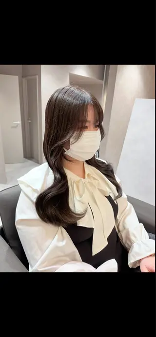 ロング カラー ナチュラルヘア🌼 渋谷🌙北畑✨のヘアスタイル