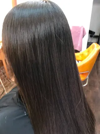 セミロング パーマ 桧山 真のヘアスタイル