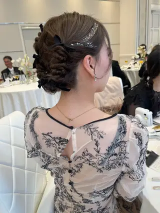 ミディアム 🌈トップデザイナー 金沢駅近nanamiのヘアスタイル