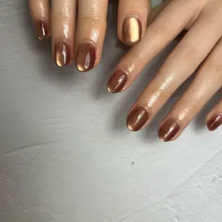 ネイル soa.Aika 自爪育成のネイルデザイン