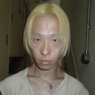 ミディアム カラー タマキ/似合わせ カット/Wカラーのヘアスタイル