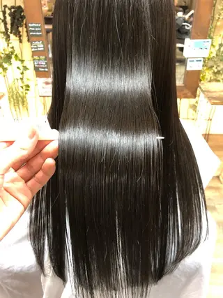 ロング 大人艶カラー/ ショートカット　辻岡のヘアスタイル