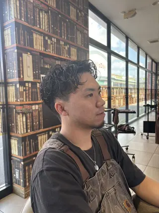 メンズ パーマ パーマ特化美容師◎ 新宮中央/平田楓真のヘアスタイル