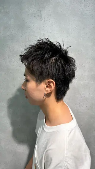 ショート PERCUT原宿店所属・🎖メンズカット🎖 宮﨑宥人【原宿】のヘアスタイル