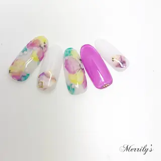 ネイル Merrily's所属・Merrily's Hagi Minaのネイルデザイン