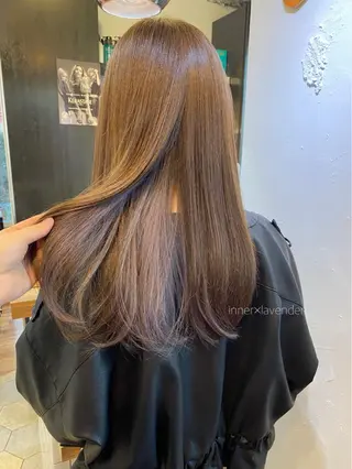 ロング カラー 🥣 hashi 🛋️のヘアスタイル