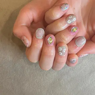 ネイル フリーランス¨̮⃝ ネイリストOKADAのネイルデザイン