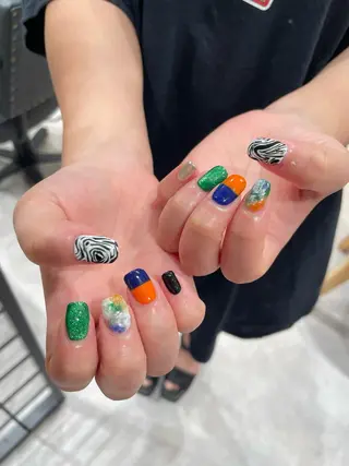 カラー ヘアアレンジ ネイル マツエク・マツパ 韓国マツエク/まつパ 🎀misaki🎀のマツエク・マツパデザイン