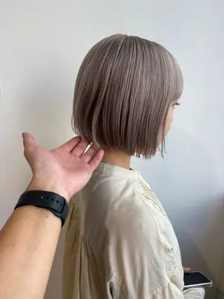 カラー ulu名古屋栄所属・落合しほ/韓国ヘア/ 髪質改善/縮毛矯正のヘアスタイル