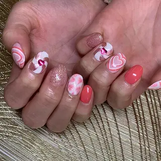 ネイル καρδιά -ｶﾙﾃﾞｨｱ-のネイルデザイン