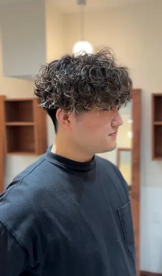 ショート ヘアアレンジ メンズ メンズカット/パーマ 💇✂️石川雄登のヘアスタイル