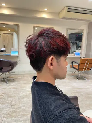 カラー メンズ Agu hair verse所属・小顔/似合わせカット 杉山莉菜のヘアスタイル