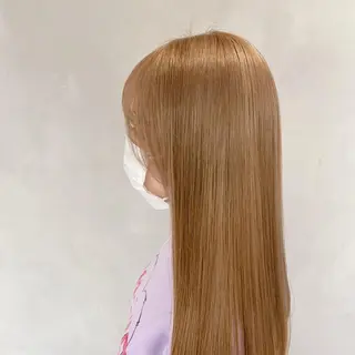 ロング カラー ベレーザ渋谷所属・🦋ハイトーン・髪質 改善🦋成嶋 朋希のヘアスタイル