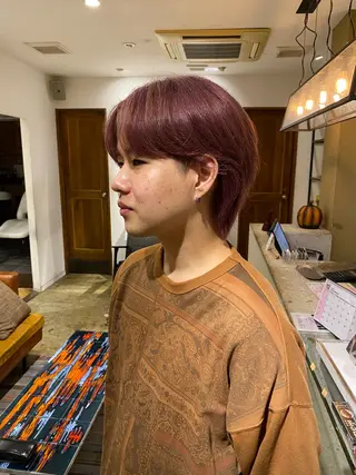 カラー 小林 心のヘアスタイル