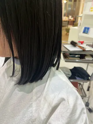 ミディアム 山内 優奈のヘアスタイル