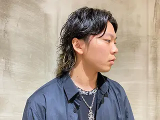 ショート カラー メンズ ill副店長 立和田純也のヘアスタイル