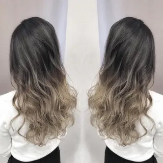 ロング カラー biscohair 髪にドラマを。のヘアスタイル