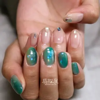 ネイル 扇松屋 marie.nのネイルデザイン