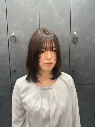 ミディアム カラー 銀座/ヘアセット シマムラ ミホのヘアスタイル