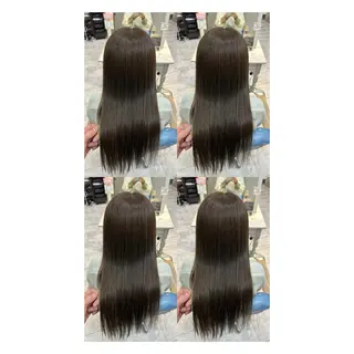 ロング カラー 店長✨レイヤー✖️ 髪質改善✖️韓国ヘアのヘアスタイル