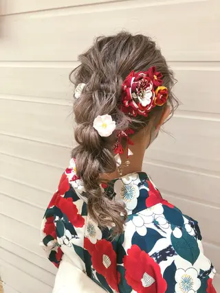 ヘアアレンジ ヘアセット ✴︎Mai✴︎銀座のヘアスタイル