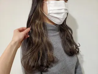 ロング カラー パ ルのヘアスタイル