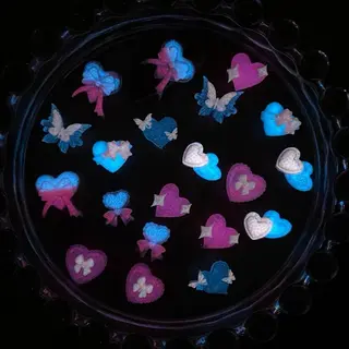 ネイル Hana NAIL所属・🩵 Rin🩵のネイルデザイン