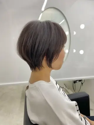 ショート 【Zina札幌】 宮腰一磨のヘアスタイル