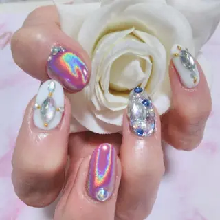 ネイル エステとネイル ローズコンフォートのネイルデザイン