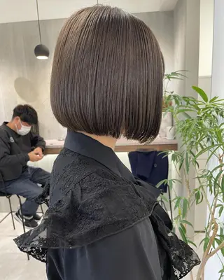 ショート 髪質改善will hairdesignのヘアスタイル