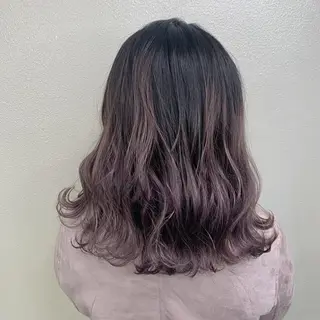 ミディアム カラー ヘアアレンジ キッズ 女性専用サロン 【中崎町】ゆきみのヘアスタイル