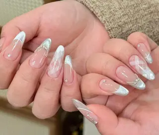 ネイル By moonネイル 🌷ワンホン/韓国風のネイルデザイン