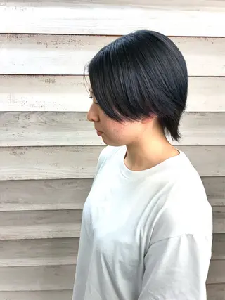ショート カラー pesca　仙台駅前店【ペスカ】所属・佐藤 隆太のヘアスタイル