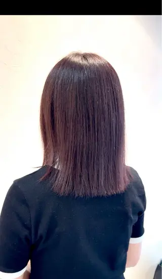 ミディアム カラー ASH 成嶋秀晟のヘアスタイル