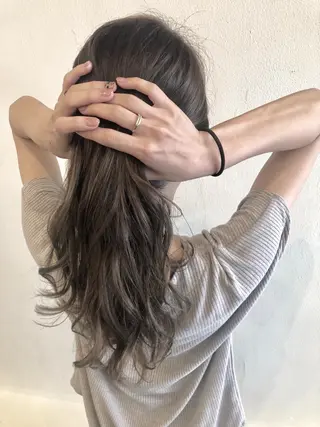 セミロング カラー Hair make VERDA所属・宮下 耕平のヘアスタイル