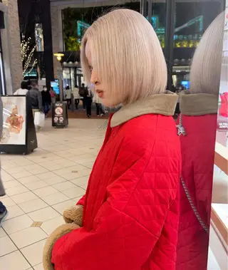 ショート 福山 晴香のヘアスタイル