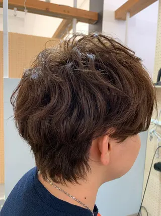 ショート カラー パーマ メンズ 門田 晴佳の眉毛・アイブロウイメージ