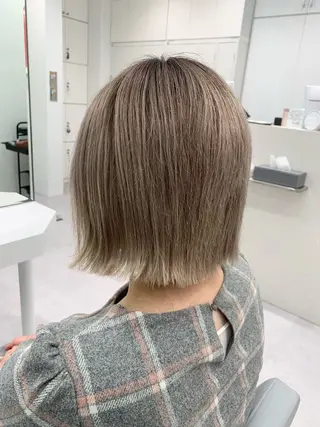 ミディアム 韓国風レイヤーカット ✨平野志織のヘアスタイル