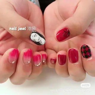 ショート nail jaol池袋店所属・ネイルJaol 池袋のネイルデザイン