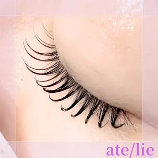 マツエク・マツパ ate/lie アテリアのマツエク・マツパデザイン