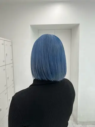 セミロング カラー ❄最強かわいいカラー ❄️MINA❄️のヘアスタイル