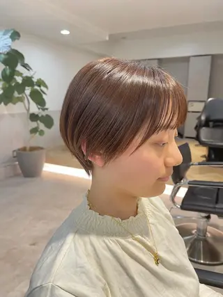 ショート GRAFF  hair GINZA所属・オカダ ノゾミのヘアスタイル