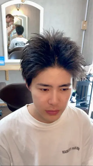 ショート メンズ AUTHENTIC private mens hair salon所属・完全個室マンツーマン メンズサロン草野貴樹のヘアスタイル