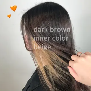 ロング カラー ヘアアレンジ knock【ノック】所属・烏丸韓国ヘア🇰🇷 ayaka🎀のヘアスタイル