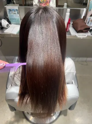 ロング パーマ 樋口 花穂のヘアスタイル