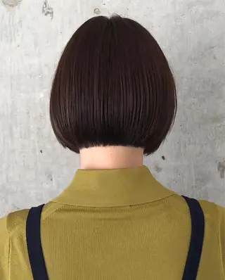ショート ボブ×縮毛矯正 ryotaのヘアスタイル