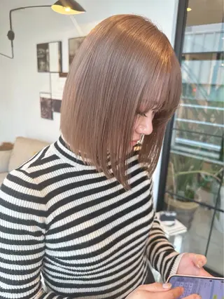 ショート LUVISM万代 佐藤里咲/新潟万代のヘアスタイル