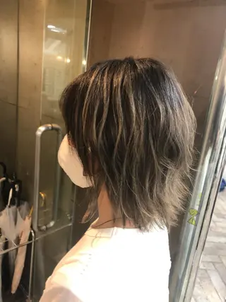 ショート ✨艶感/透け感✨Sherry所属・艶髪/ハイトーン Sherryのヘアスタイル